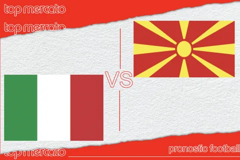 Pronostic Italie – Macédoine du Nord à jouer