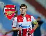 Mercato : 17 ans et 20 M€… Arsenal sur le point de s’offrir le “Pedri serbe”, Vasilije Kostov ?