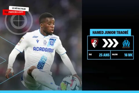 Mercato OM : la rumeur Hamed Junior Traoré passée au Détecteur TM