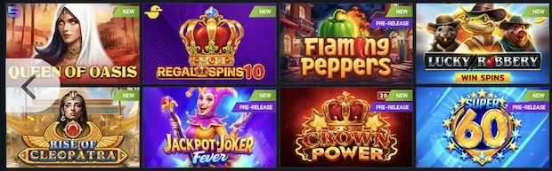 Découvrez les jeux de casino sur l'application 1xBet