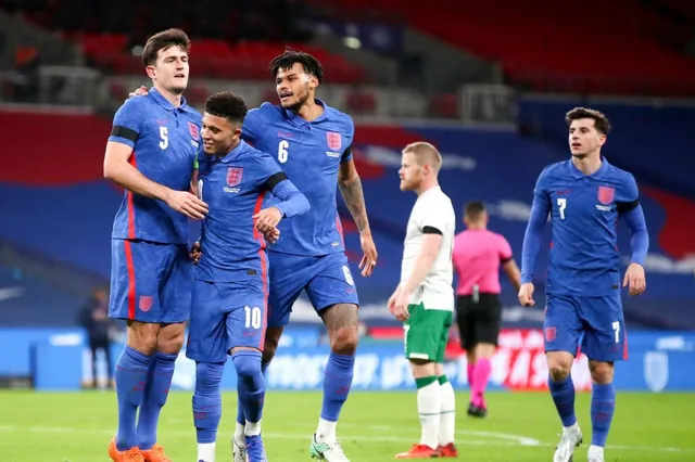 Amical : l’Angleterre prend le meilleur sur l’Irlande