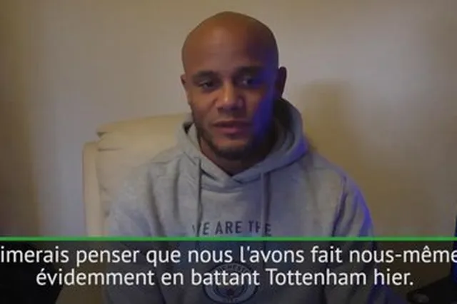 Man City, Kompany : “C’était dingue car on ne s’y attendait pas”