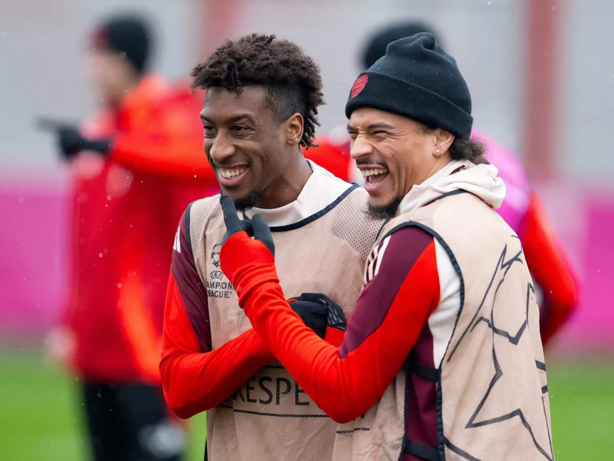 Leroy Sané et Kinglsey Coman