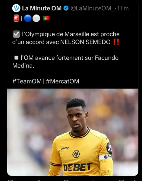 Nelson Semedo, OM