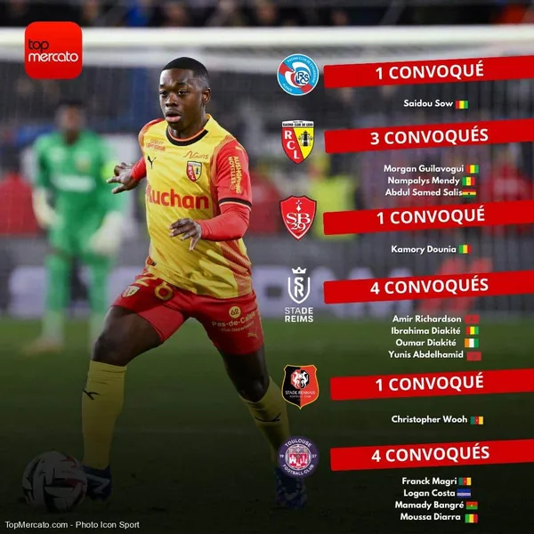 Convoqués Ligue 1, CAN 2024