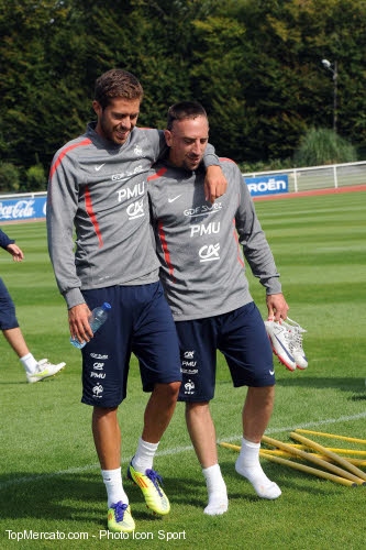 Ménez et Ribéry