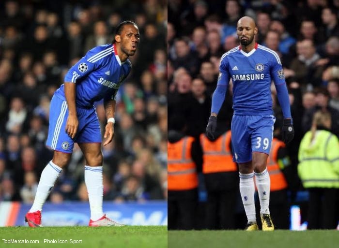 Didier Drogba et Nicolas Anelka