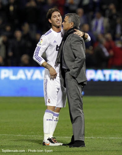José Mourinho; Sergio Ramos