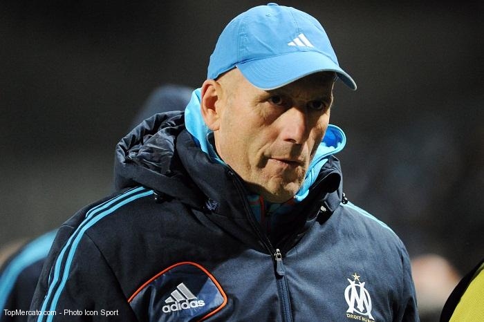 Elie Baup, entraîneur de l'OM