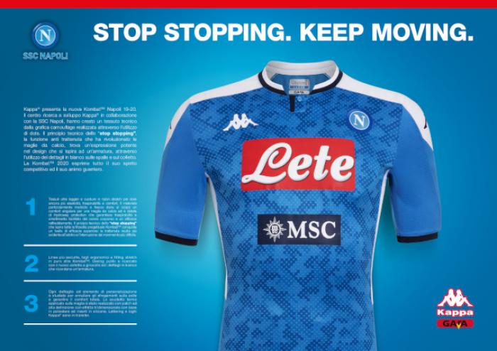 Maillot home Naples