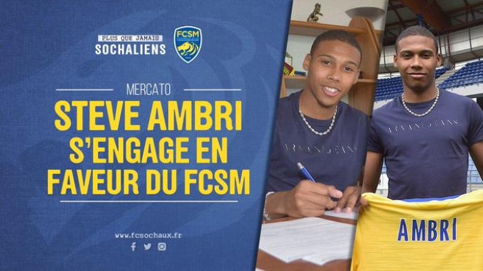 Sochaux Steve Ambri signe pour deux ans (Officiel)