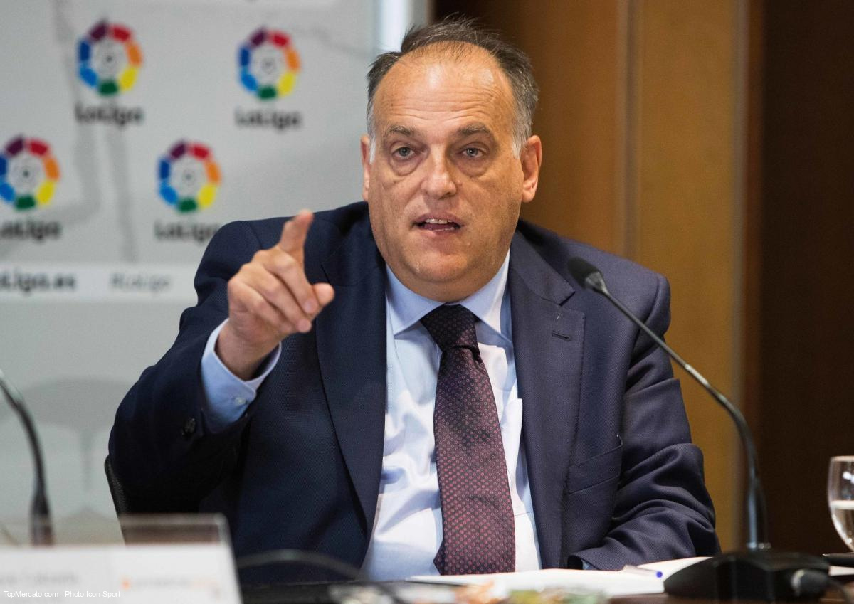 Javier Tebas, Liga