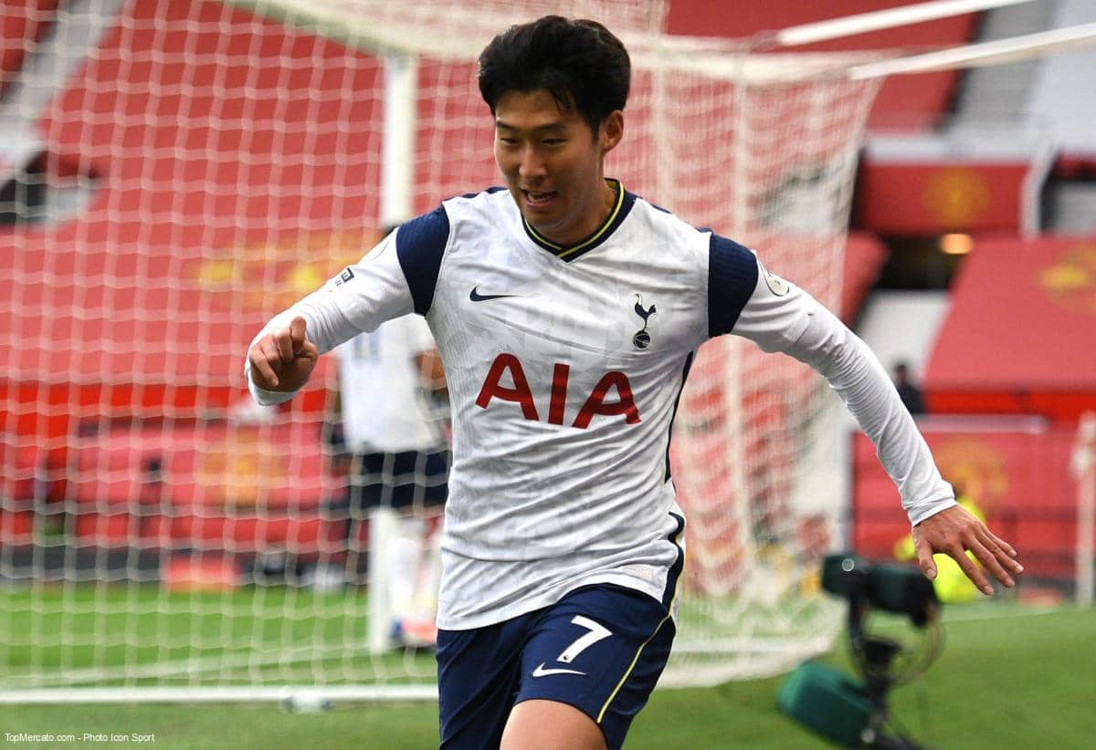 Mercato Tottenham Son Heungmin rempile jusqu'en 2025