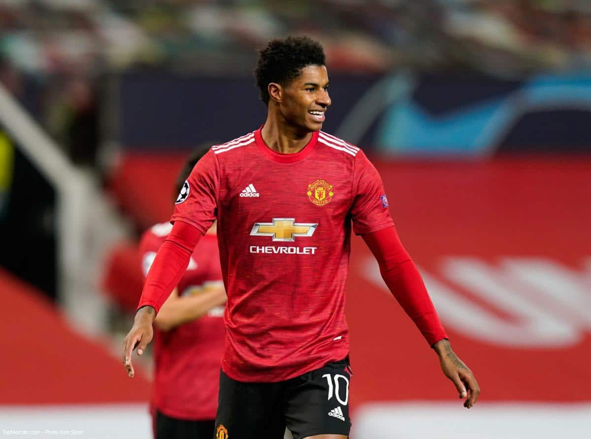 Manchester United : le PSG fonce sur Marcus Rashford !