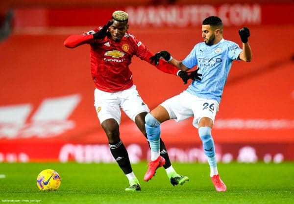 Pogba et Mahrez, Manchester United - Manchester City