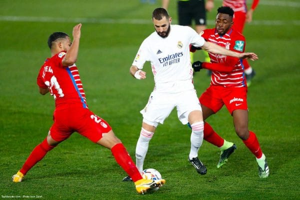 Karim Benzema, Match real Madrid - Grenade