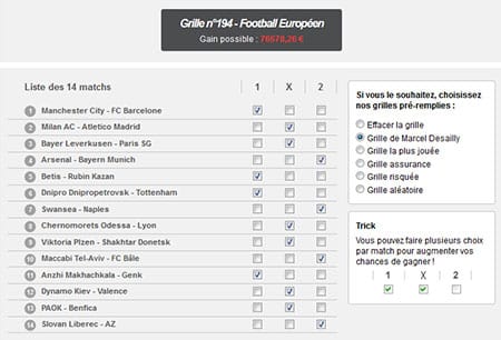 plus gros gains Betclic