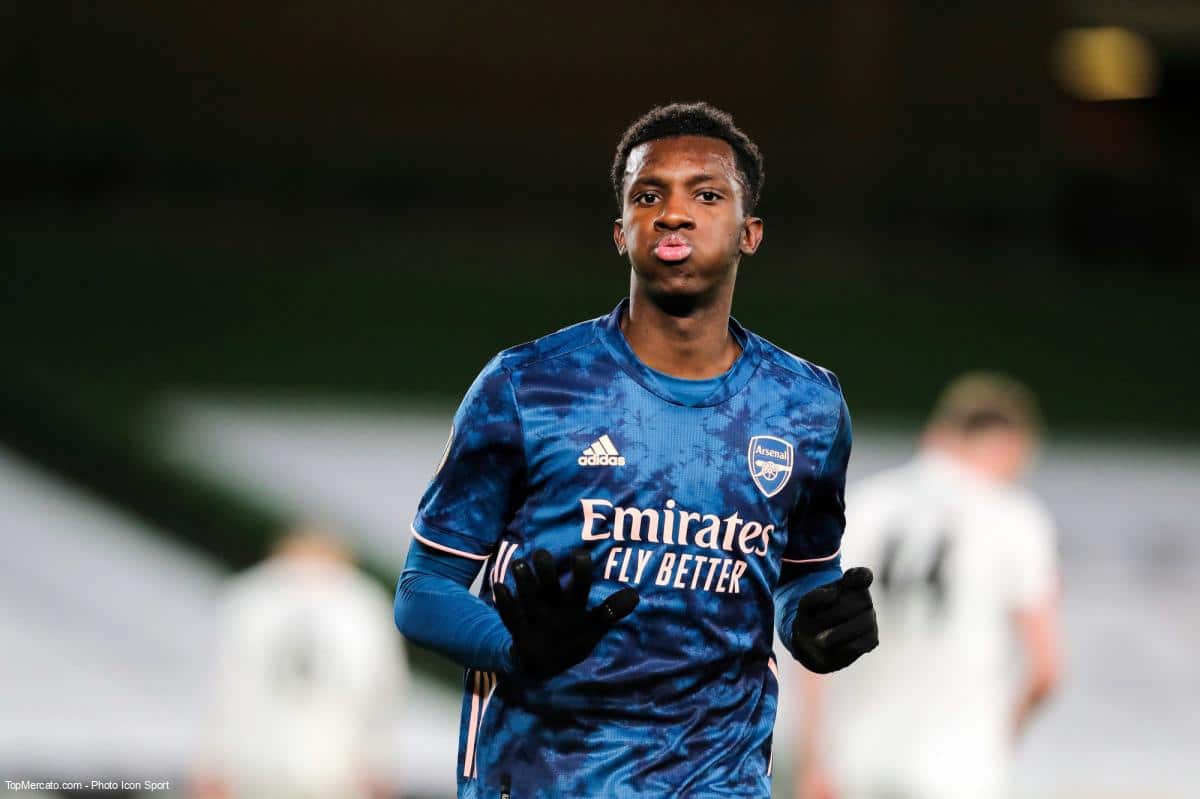 Arsenal : un club de Ligue 1 lorgnerait Nketiah