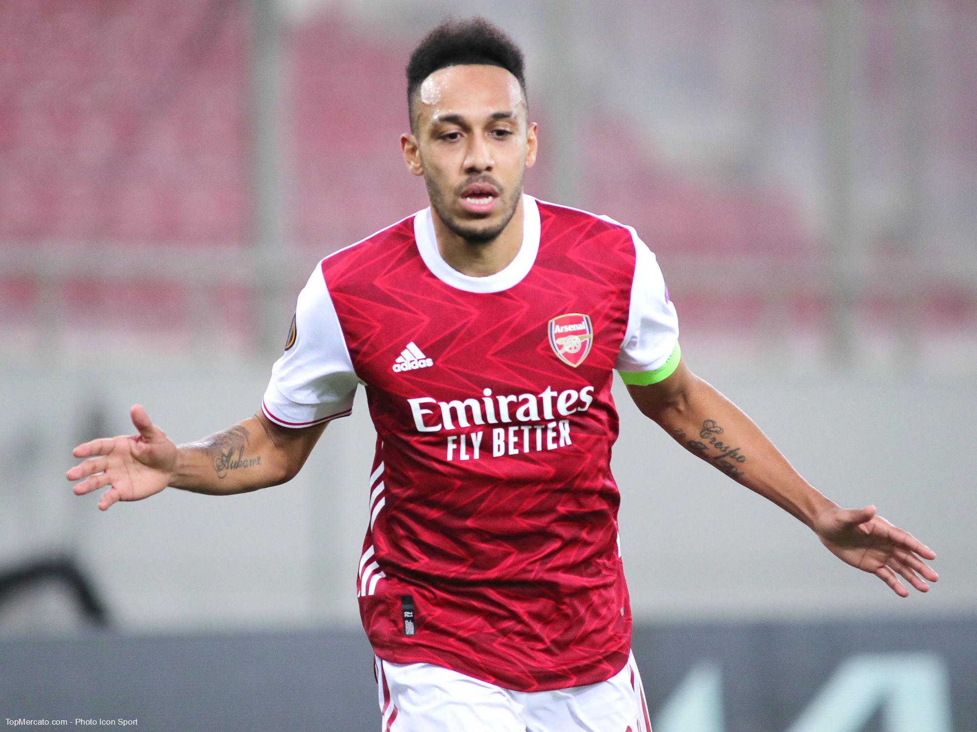 Arsenal : le message d'adieux d'Aubameyang