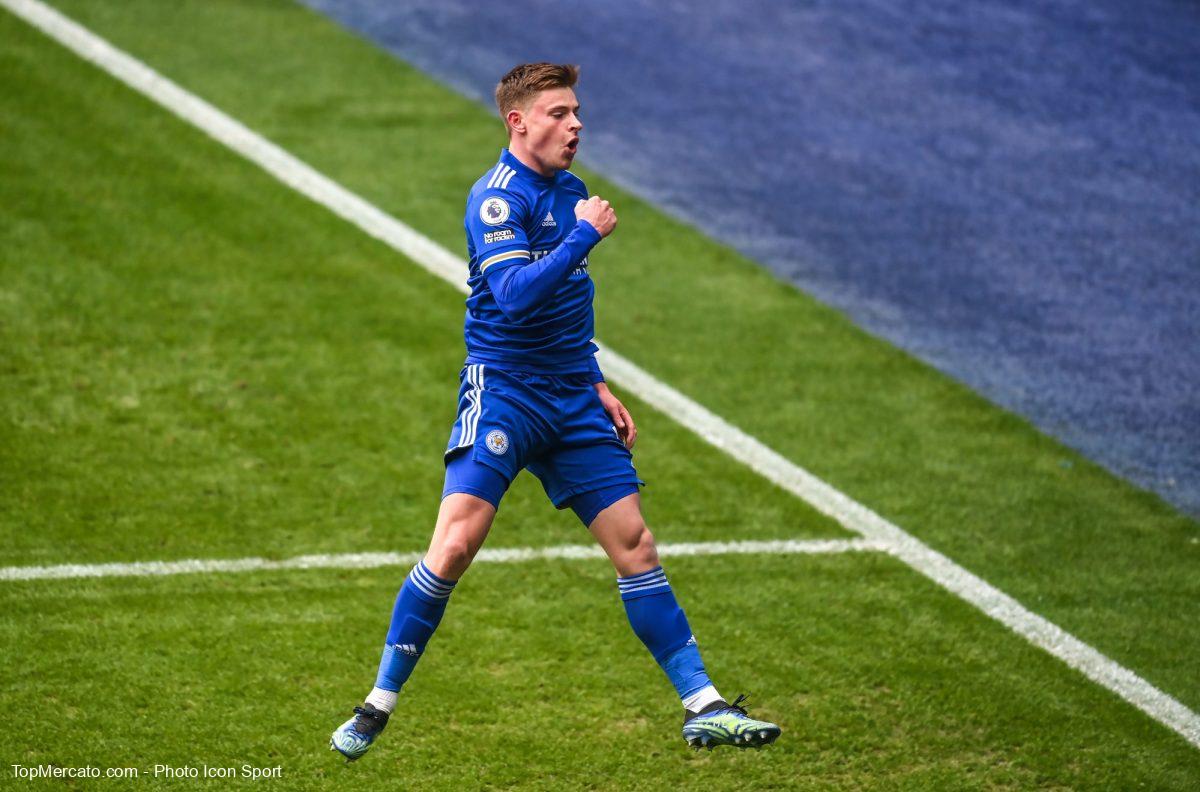 Mercato Leicester Harvey Barnes blindé jusqu'en 2025