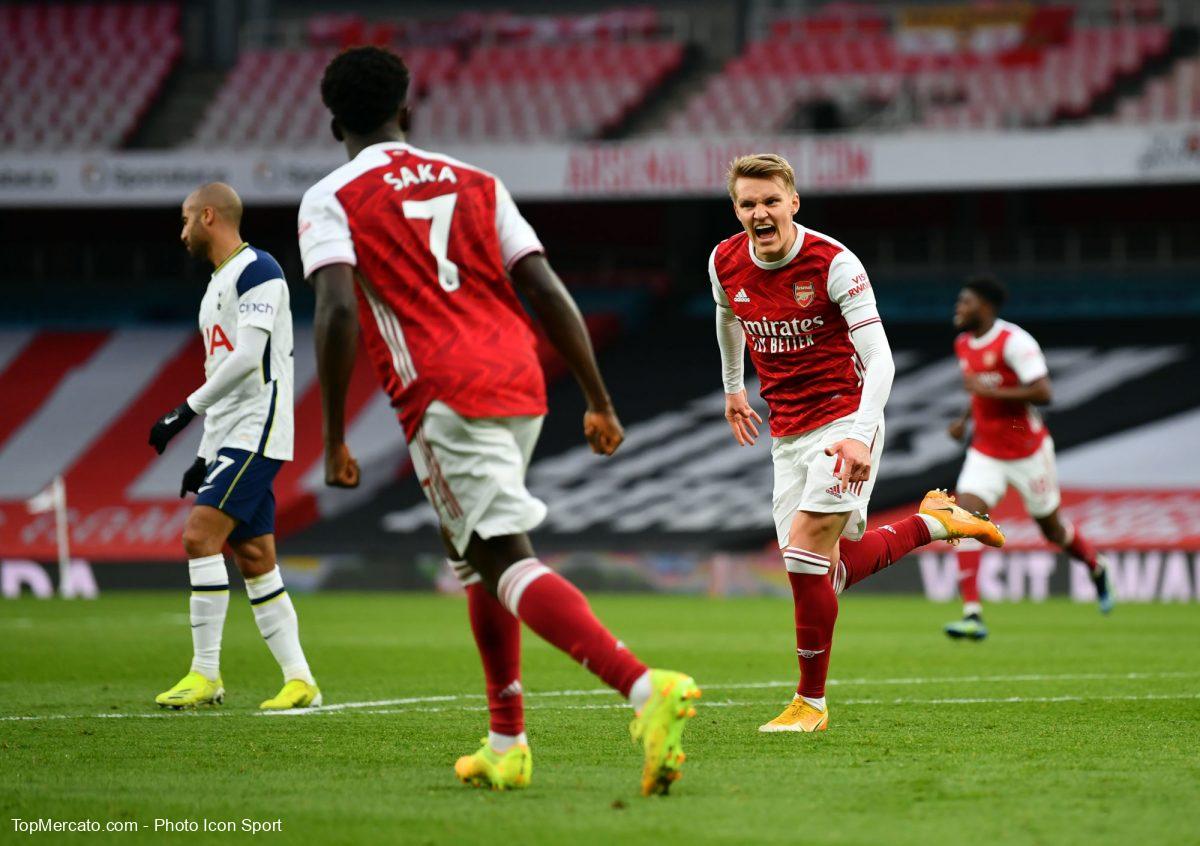 Martin Odegaard, Arsenal Tottenham