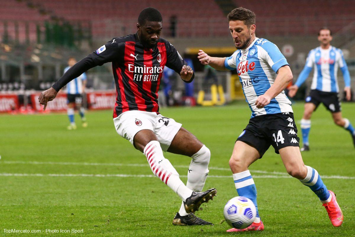 Dries Mertens, Milan AC - Naples
