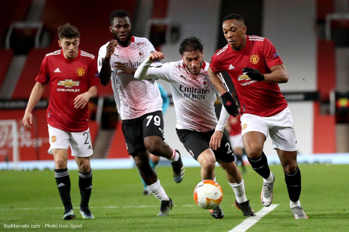 Anthony Martial, Man Utd - Milan AC