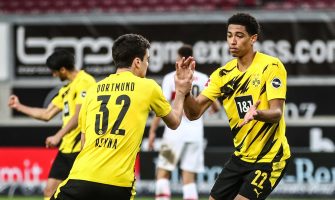 Jude Bellingham et Giovanni Reyna, Stuttgart-Borussia Dortmund