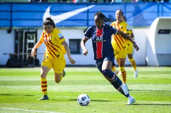 Marie-Antoinette Katoto, PSG-Barça