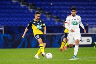 Wissam Ben Yedder et Lucas Paqueta, Lyon-ASM