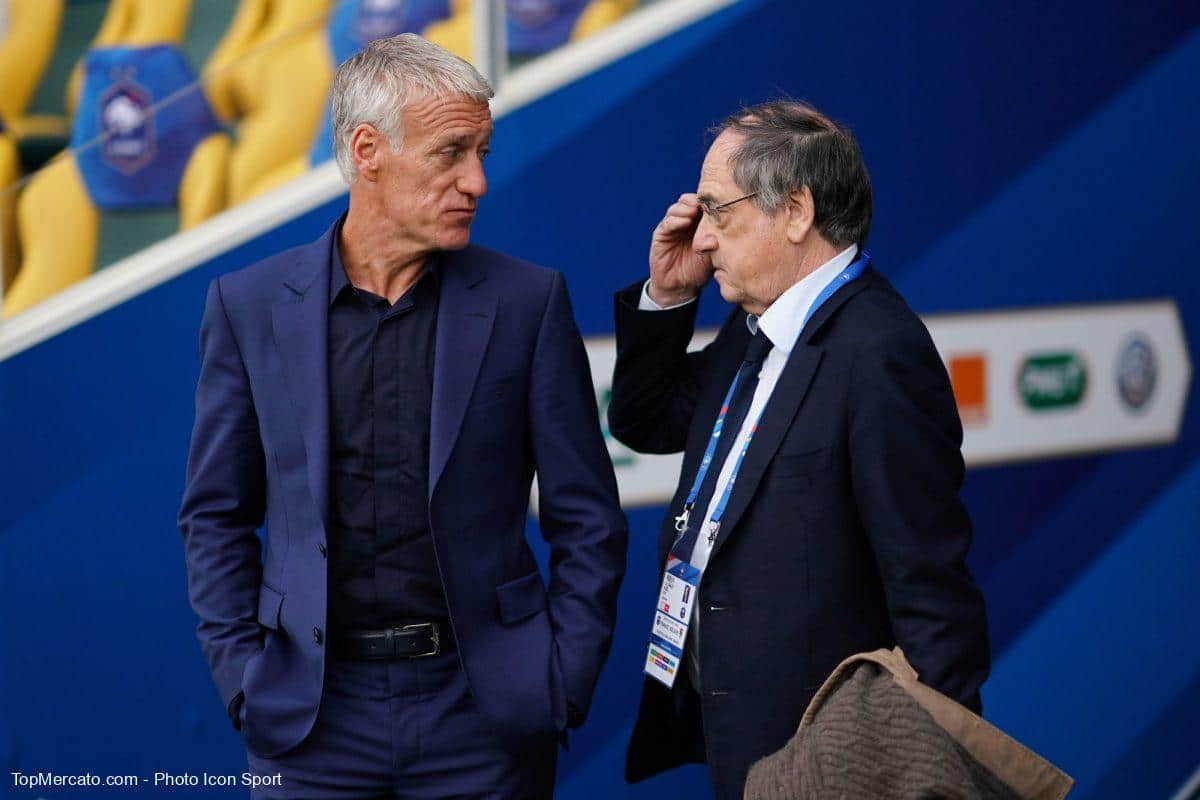 Didier Deschamps et Noël Le Graët