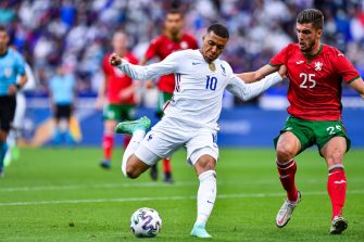 Kylian Mbappé, France-Bulgarie