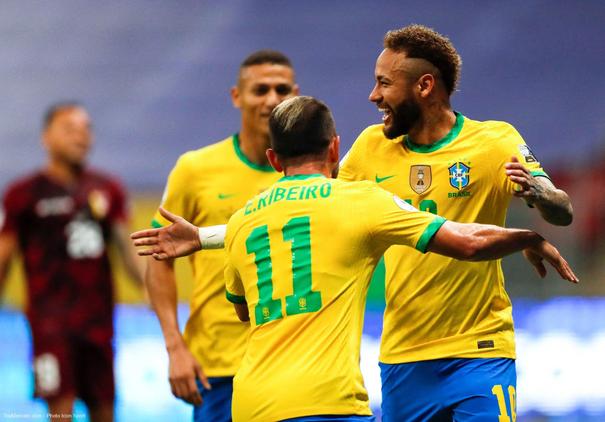Neymar, Brésil-Venezuela