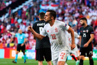 Pablo Sarabia, Espagne-Croatie
