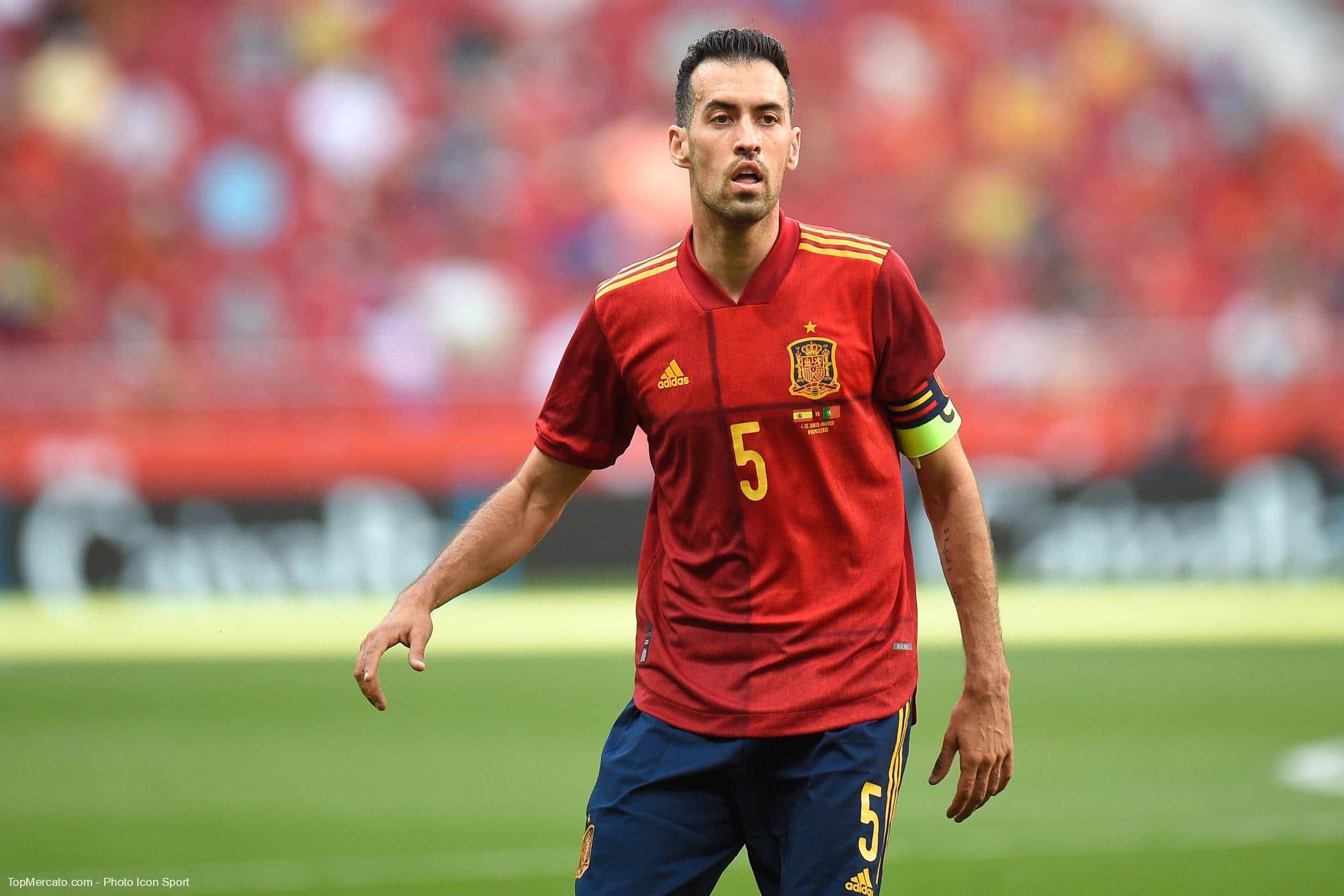 Espagne : Busquets négatif au coronavirus et de retour contre la Pologne