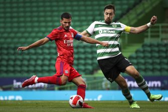 Houssem Aouar, OL-Sporting Portugal