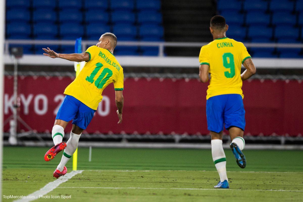 Richarlison, Brésil-Allemagne