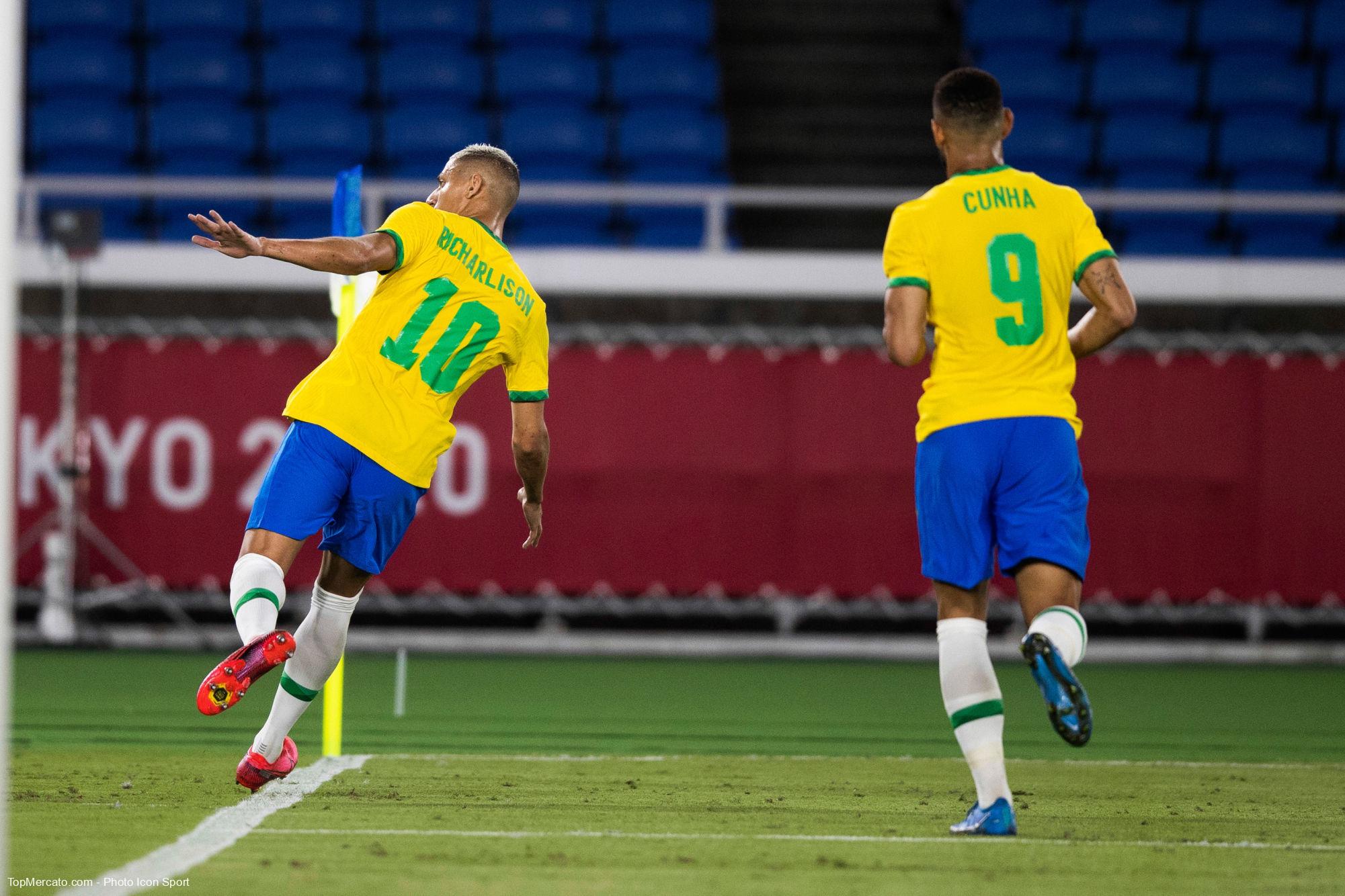 Richarlison, Brésil-Allemagne