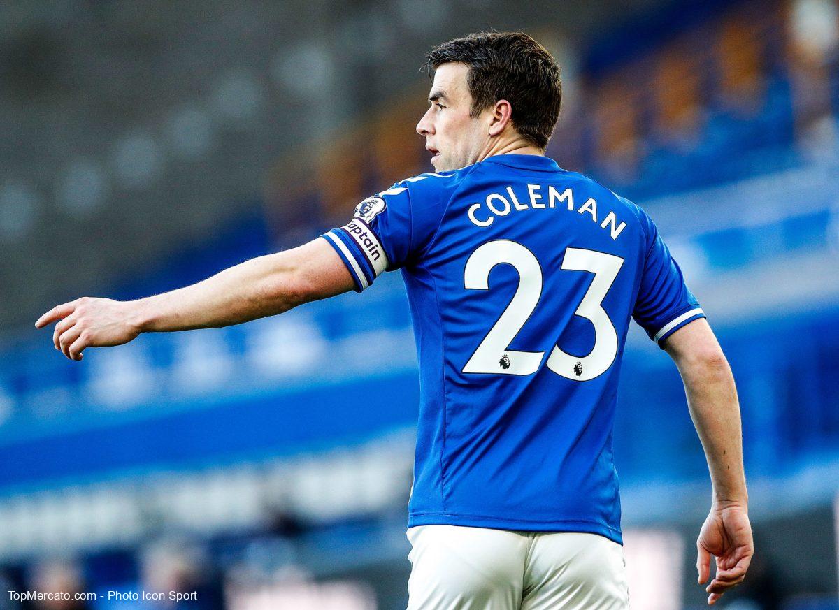 Mercato Everton Coleman rempile avec les Toffees