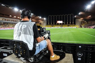 AS Monaco, Stade Louis II, télévision