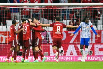 Bayern Munich-Hertha Berlin, Bundesliga