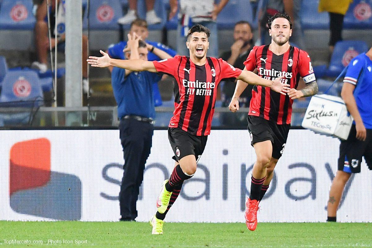Brahim Diaz, Sampdoria-Milan AC
