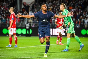 Kylian Mbappé, Brest - PSG