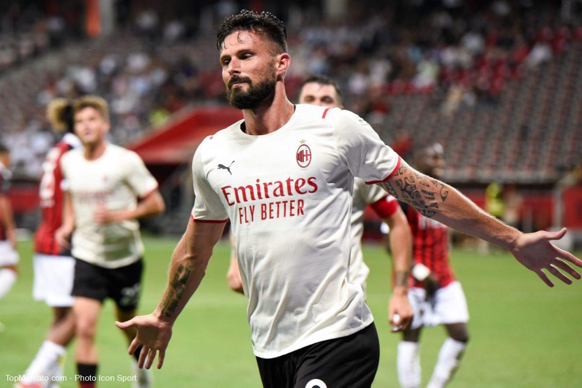Olivier Giroud, Milan AC-Nice