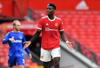 Paul Pogba, Man Utd-Everton