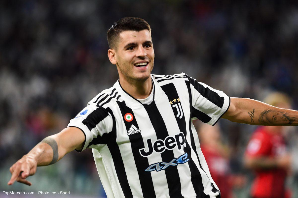 Alvaro Morata, Juventus-Milan AC