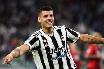 Alvaro Morata, Juventus-Milan AC