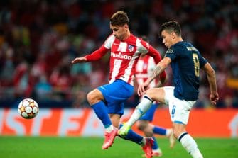 Antoine Griezmann, match Atletico Madrid - RB Leipzig