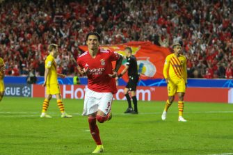 Darwin Núñez, match Benfica Lisbonne - Barça FC Barcelone