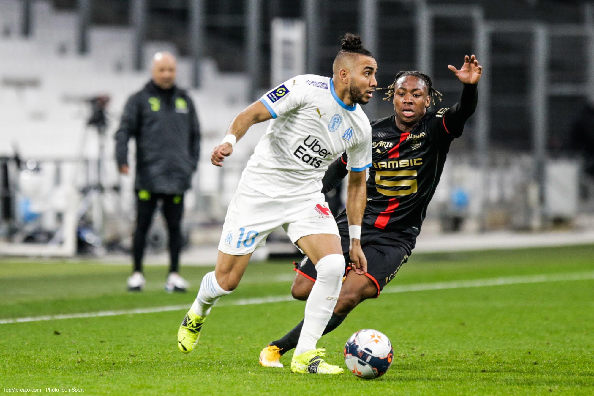 marseille rennes compos officielles chaine et heure du match
